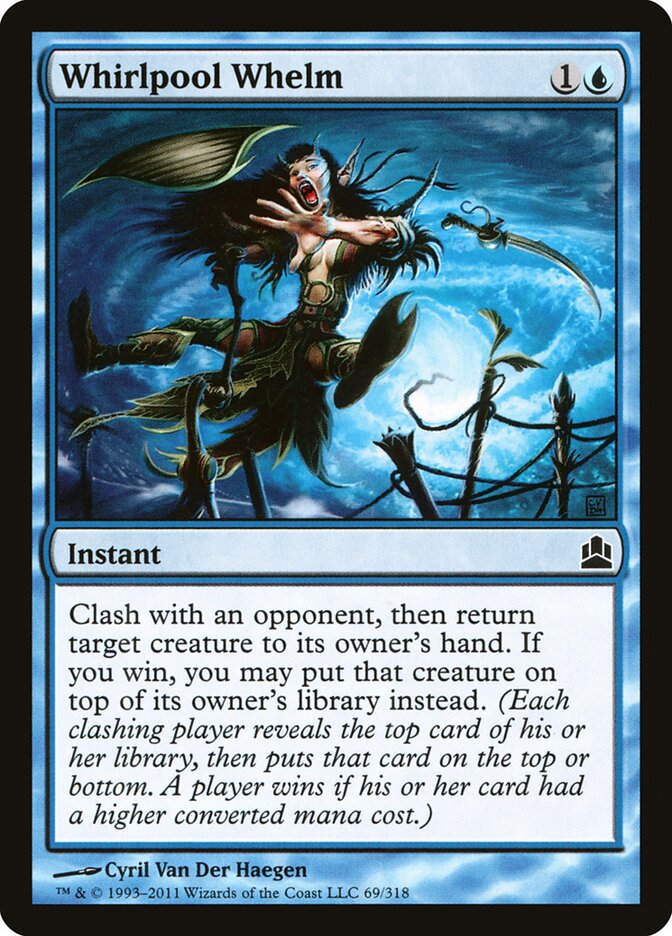 Whirlpool Whelm — Commander 2011 69/318