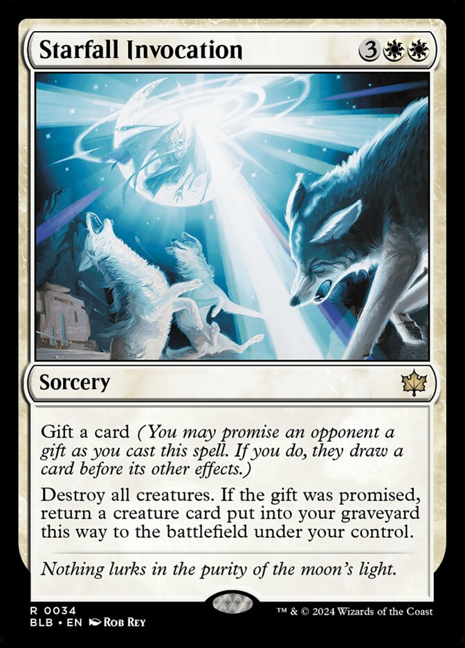 Starfall Invocation — Bloomburrow 34/398