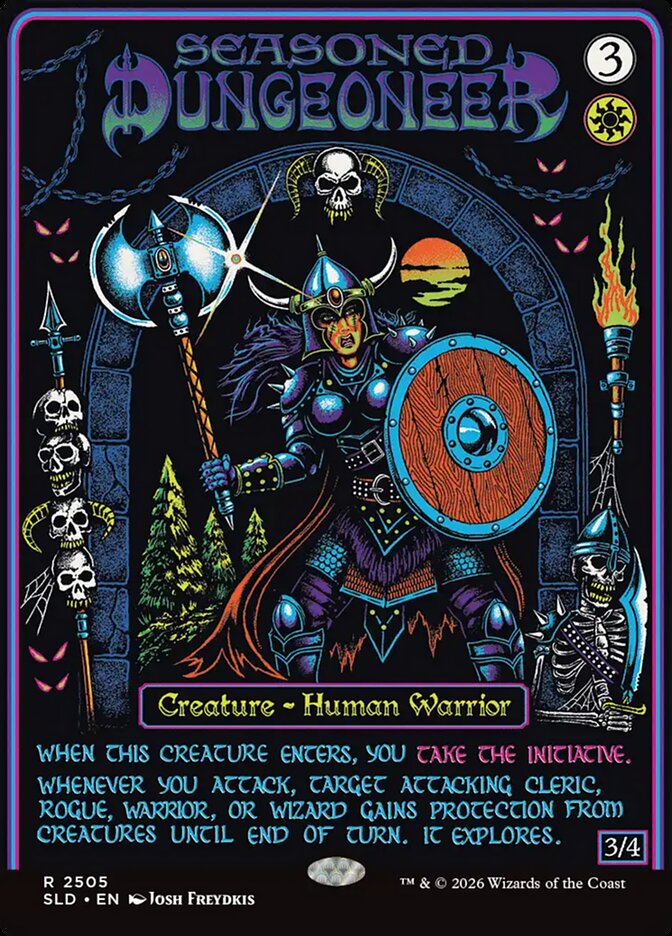 Seasoned Dungeoneer — Secret Lair Drop 2505/2754