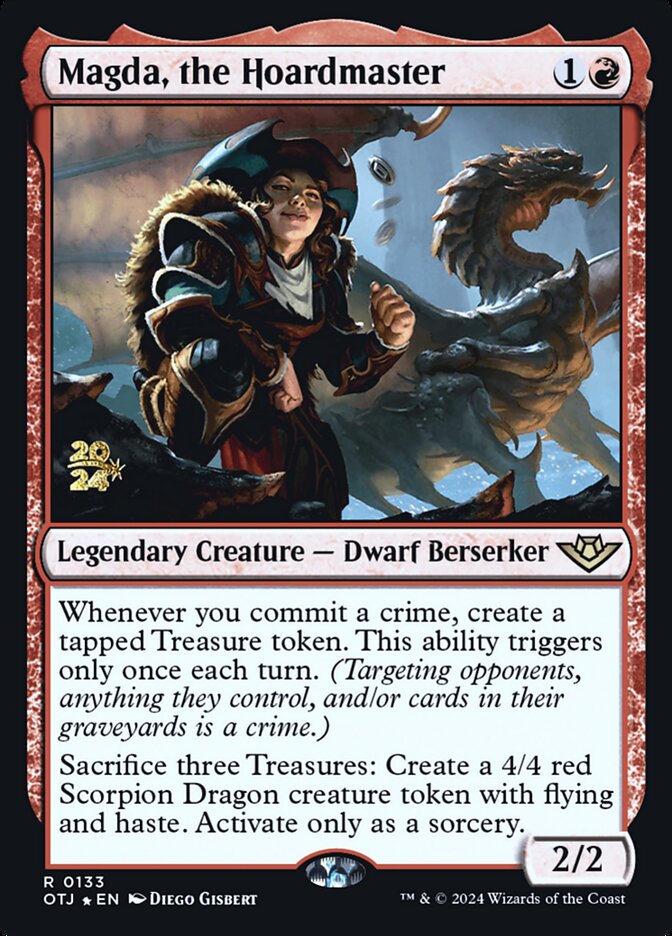 Magda, the Hoardmaster — Outlaws of Thunder Junction Promos 133s/160