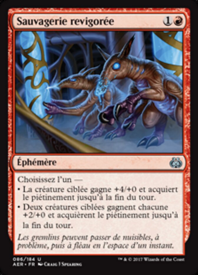 Sauvagerie revigorée — Aether Revolt 86/194
