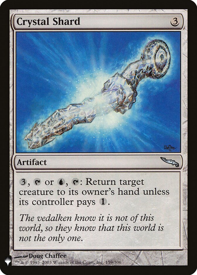 Crystal Shard — The List MRD-159/5581