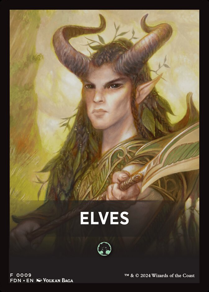 Elves — Foundations Front Cards 9/10