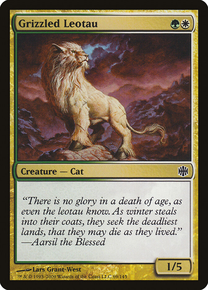 Grizzled Leotau — Alara Reborn 69/145