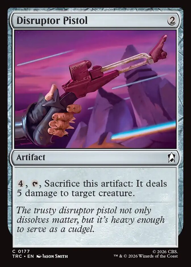 Disruptor Pistol — Star Trek Commander 177/41