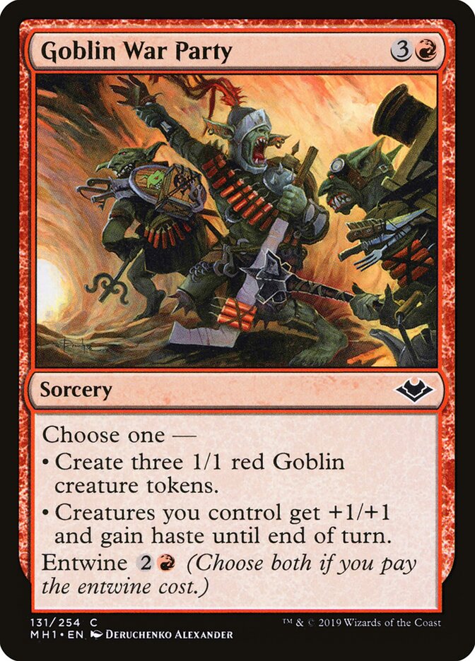Goblin War Party — Modern Horizons 131/255