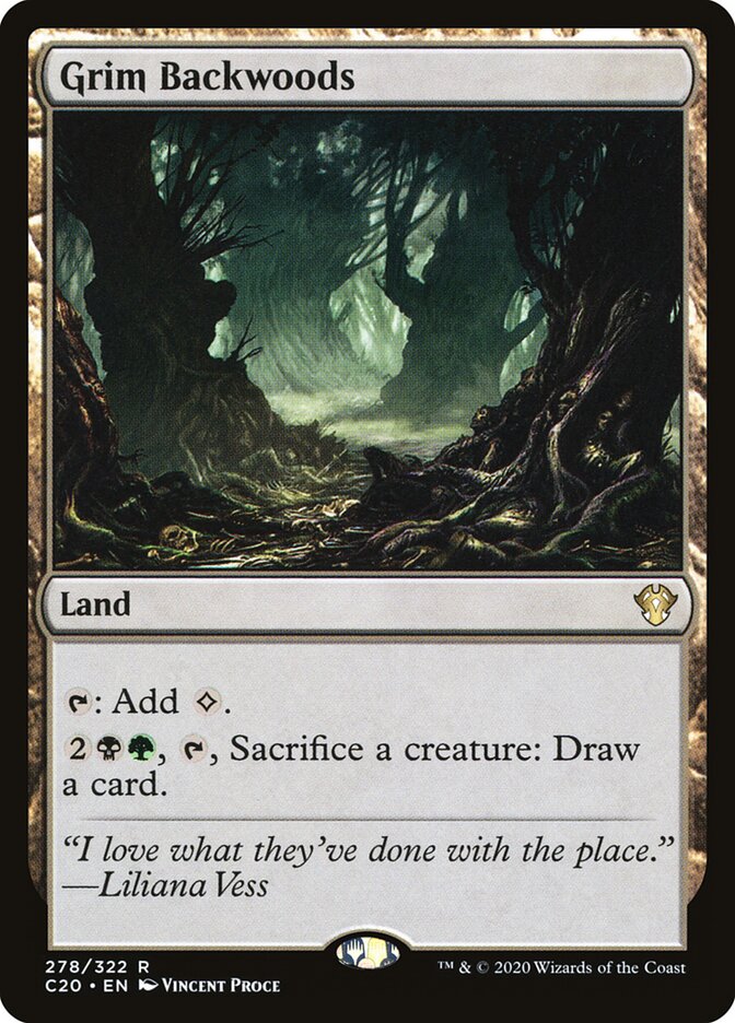 Grim Backwoods — Commander 2020 278/322