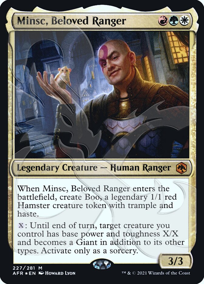Minsc, Beloved Ranger — Adventures in the Forgotten Realms Promos 227a/241