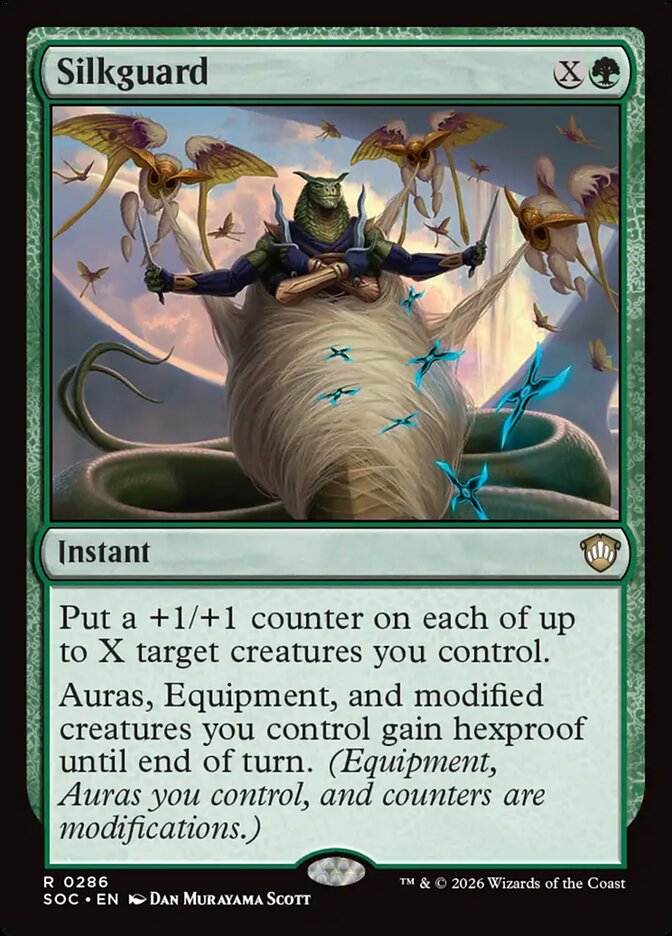 Silkguard — Secrets of Strixhaven Commander 286/426