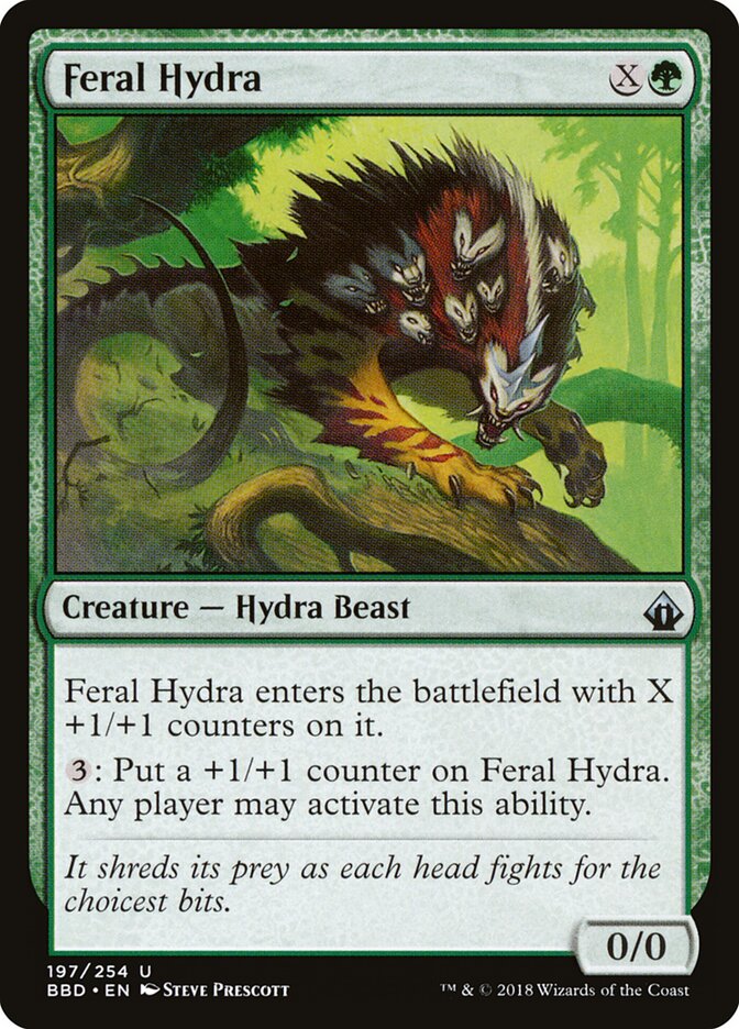Feral Hydra — Battlebond 197/256