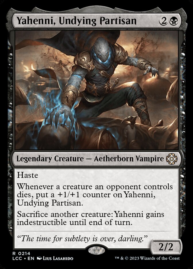 Yahenni, Undying Partisan — The Lost Caverns of Ixalan Commander 214/370