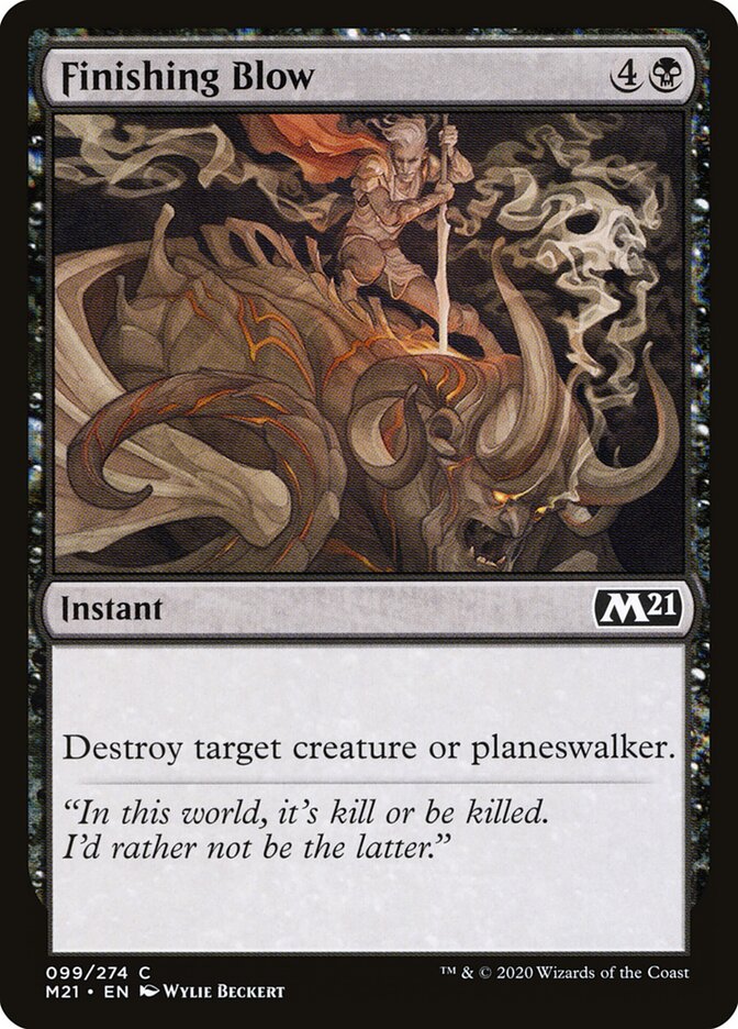 Finishing Blow — Core Set 2021 99/397