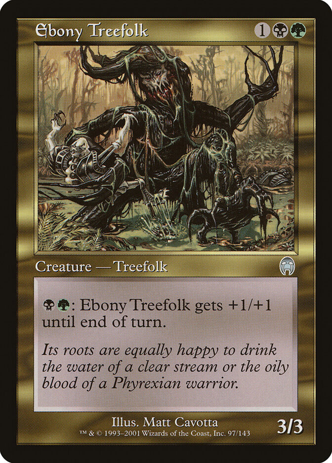 Ebony Treefolk — Apocalypse 97/143