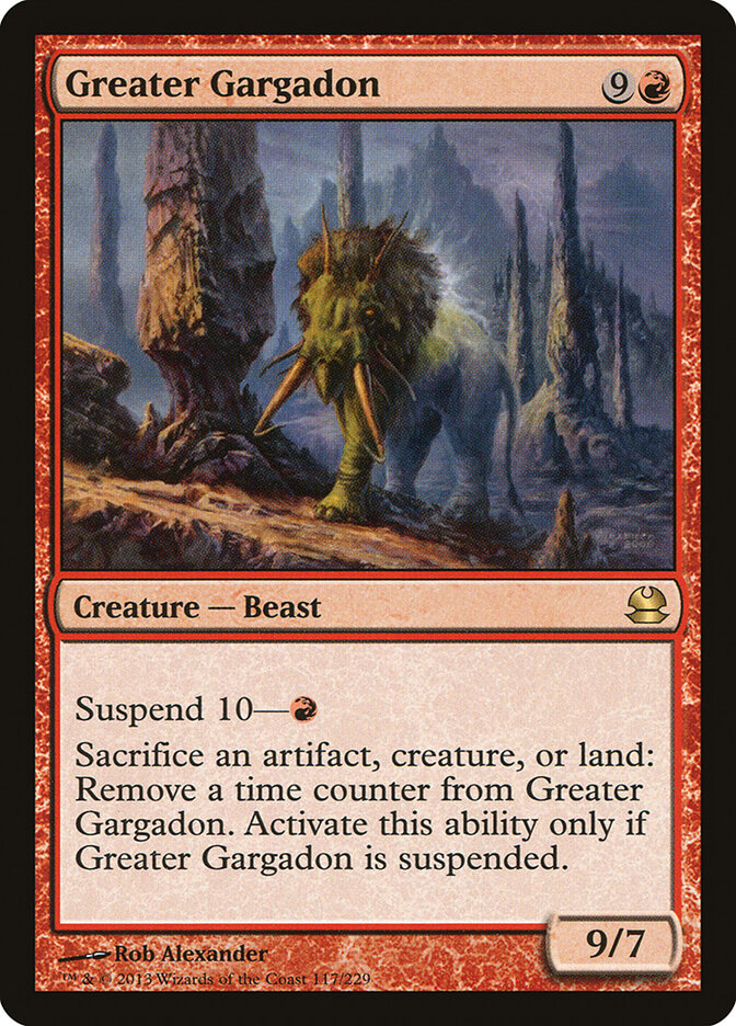 Greater Gargadon — Modern Masters 117/229