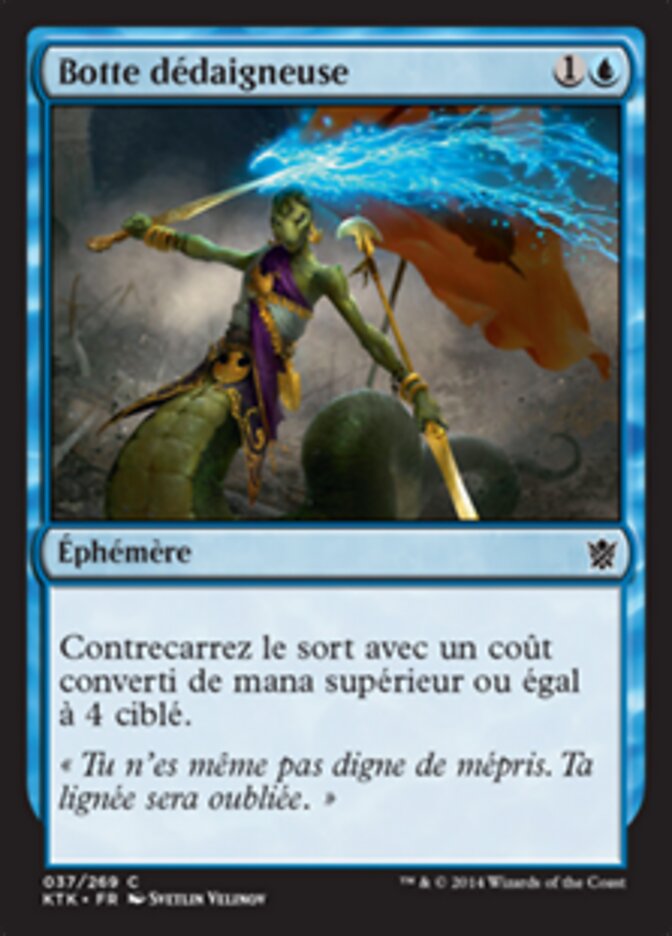 Botte dédaigneuse — Khans of Tarkir 37/293
