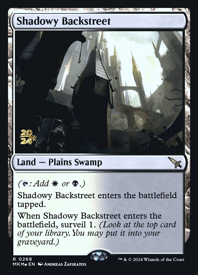 Shadowy Backstreet — Murders at Karlov Manor Promos 268s/180