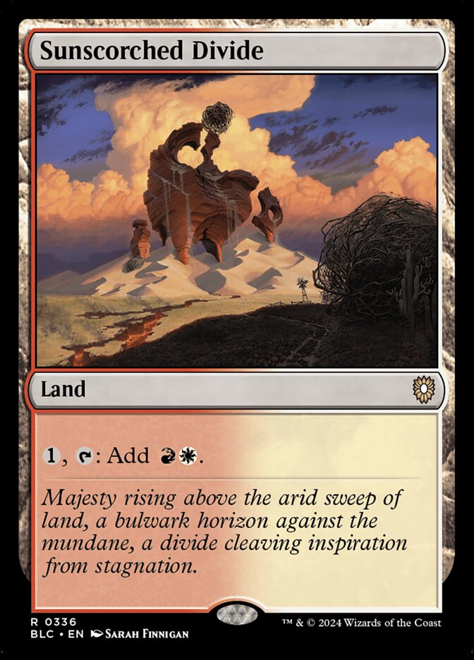 Sunscorched Divide — Bloomburrow Commander 336/356