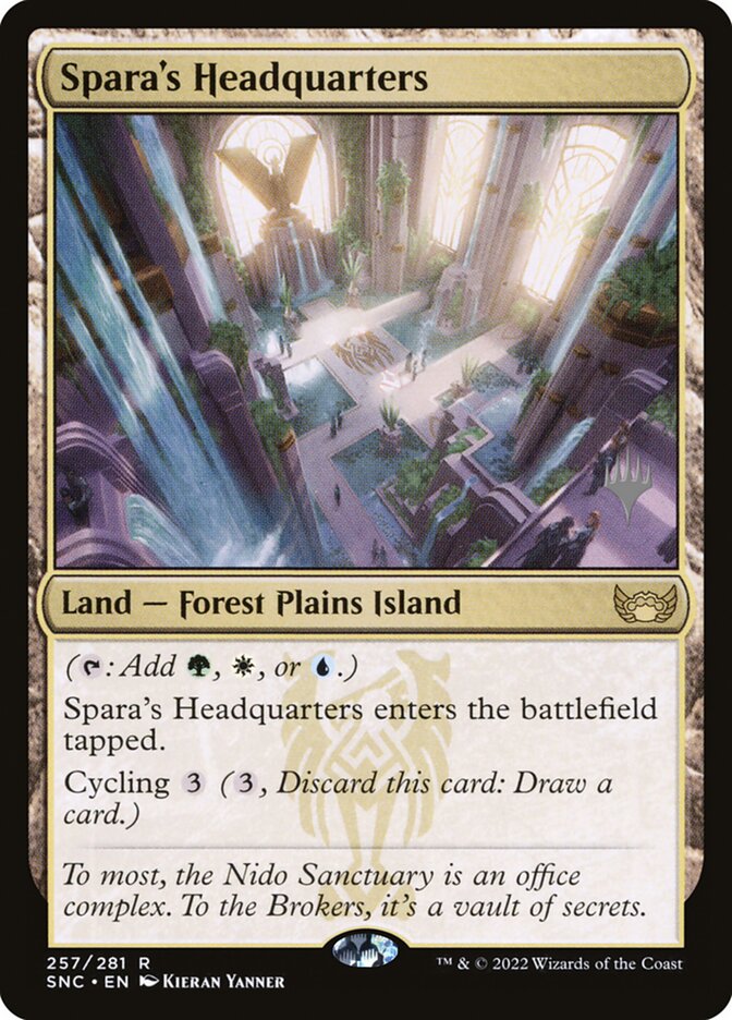Spara's Headquarters — Streets of New Capenna Promos 257p/161