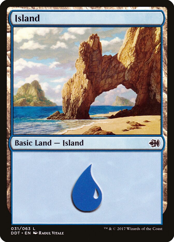 Island — Duel Decks: Merfolk vs. Goblins 31/63