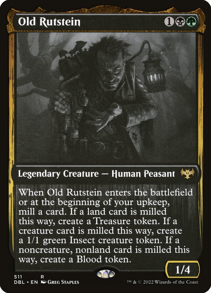 Old Rutstein — Innistrad: Double Feature 511/535
