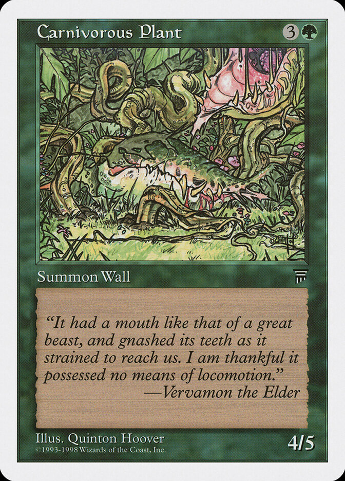 Carnivorous Plant — Anthologies 53/85