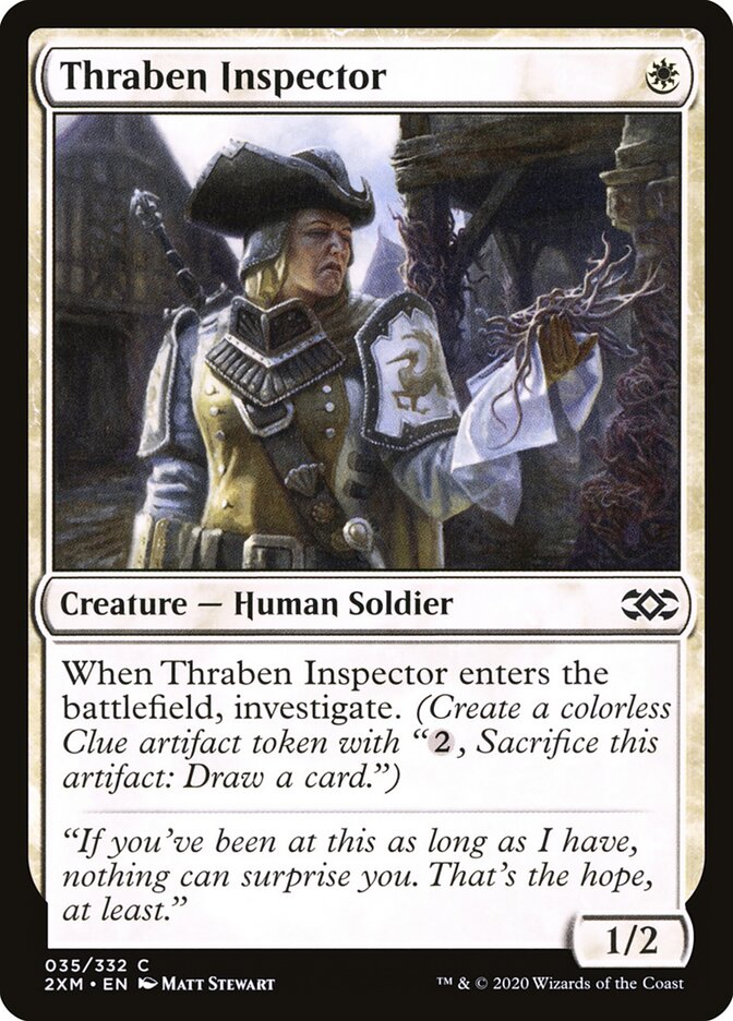 Thraben Inspector — Double Masters 35/384