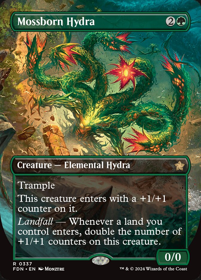 Mossborn Hydra — Foundations 337/771