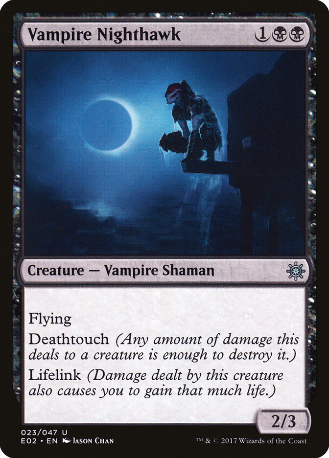 Vampire Nighthawk — Explorers of Ixalan 23/48