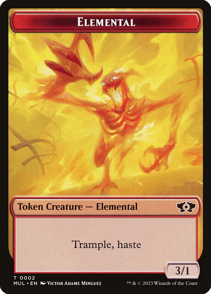 Elemental — Multiverse Legends Tokens 2/2