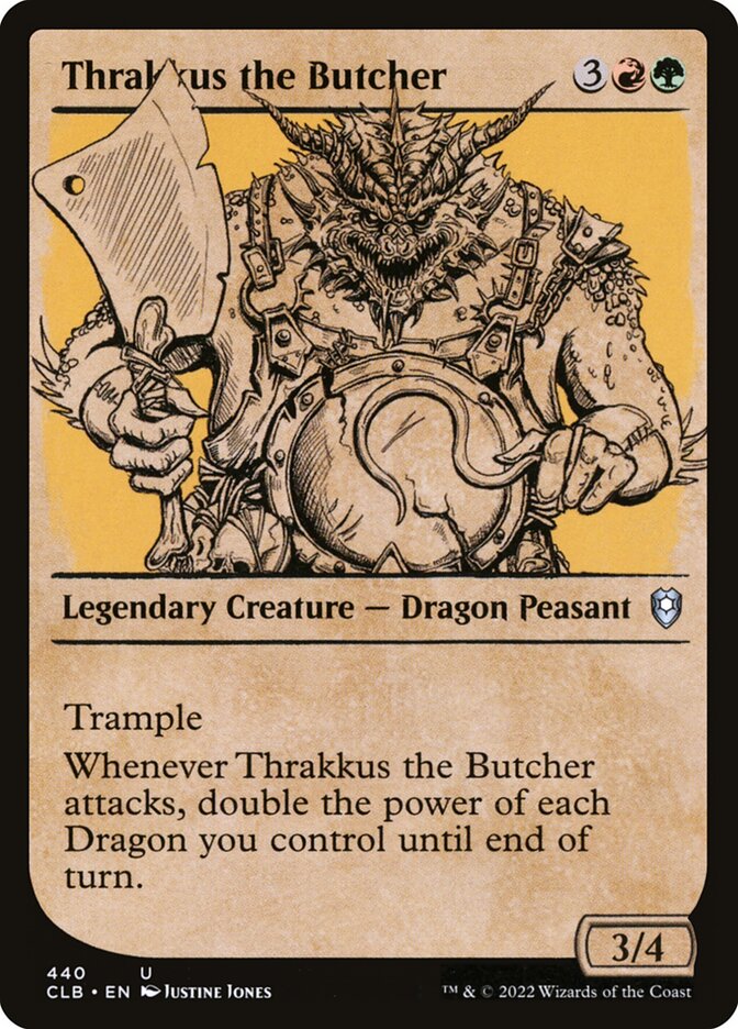 Thrakkus the Butcher — Commander Legends: Battle for Baldur's Gate 440/936