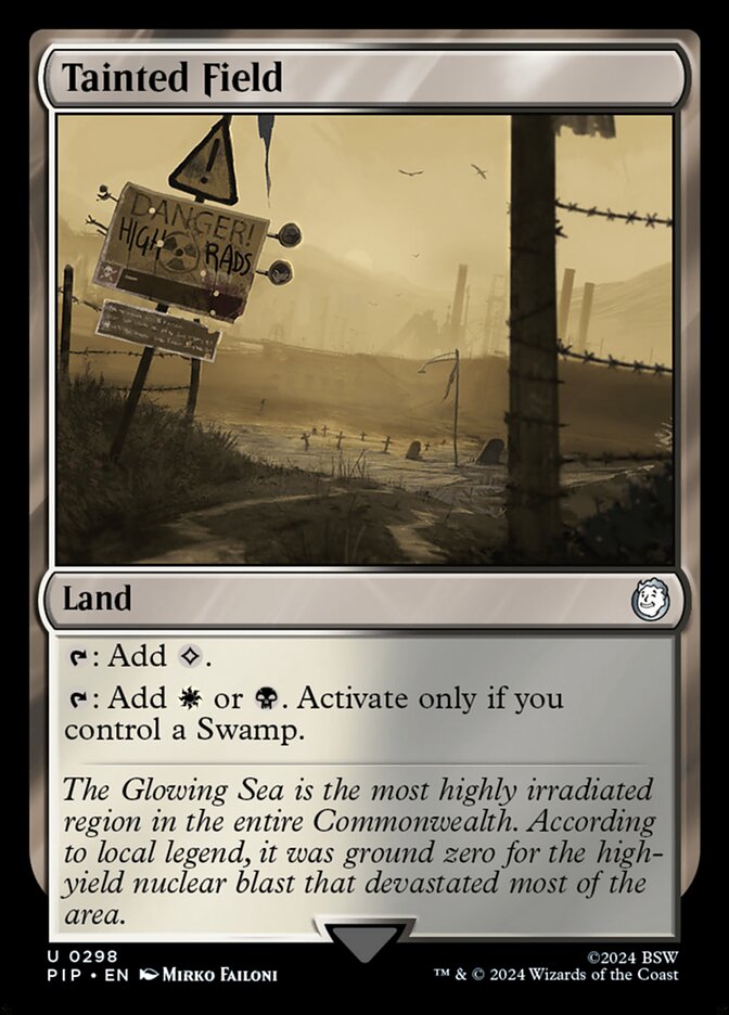 Tainted Field — Fallout 298/1068