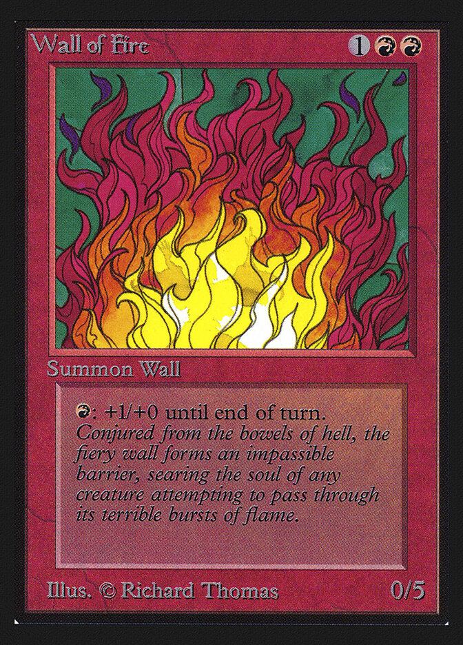 Wall of Fire — Collectors' Edition 182/302