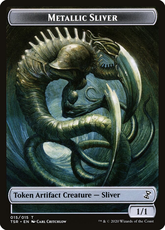 Metallic Sliver — Time Spiral Remastered Tokens 15/15