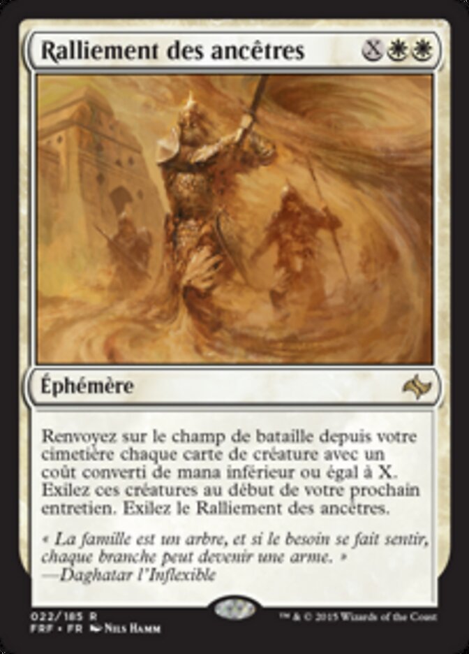 Ralliement des ancêtres — Fate Reforged 22/191