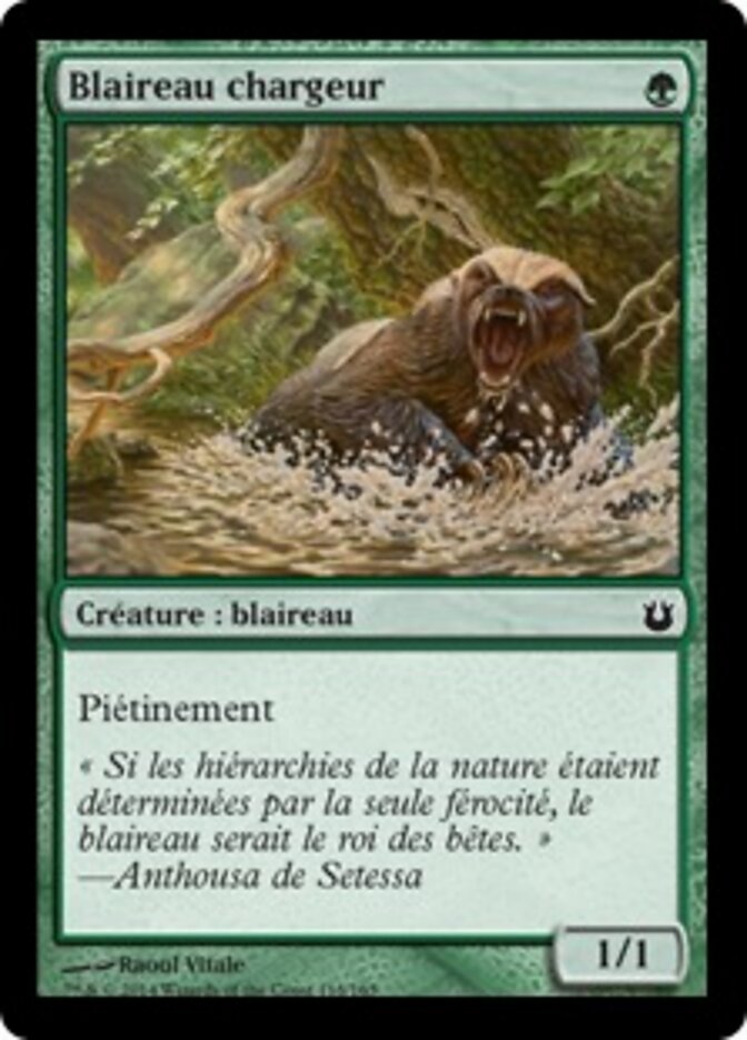 Blaireau chargeur — Born of the Gods 118/165