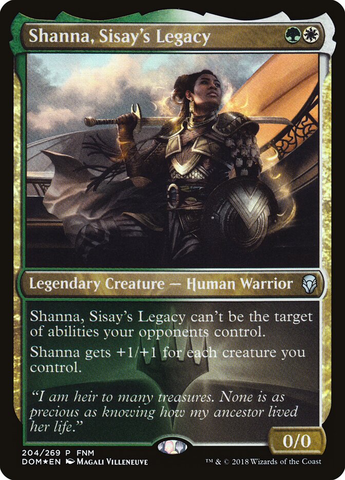 Shanna, Sisay's Legacy — Dominaria Promos 204/118