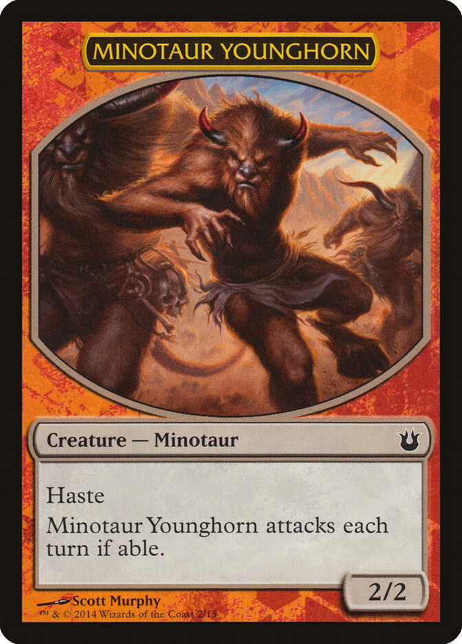 Minotaur Younghorn — Battle the Horde 2/15