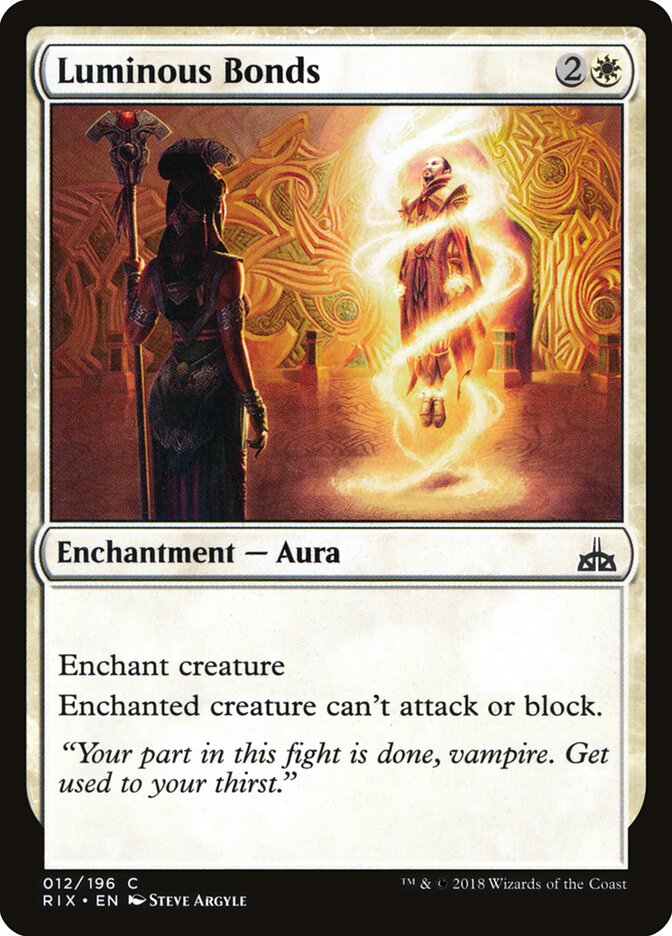 Luminous Bonds — Rivals of Ixalan 12/205