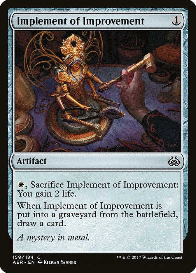 Implement of Improvement — Aether Revolt 158/194