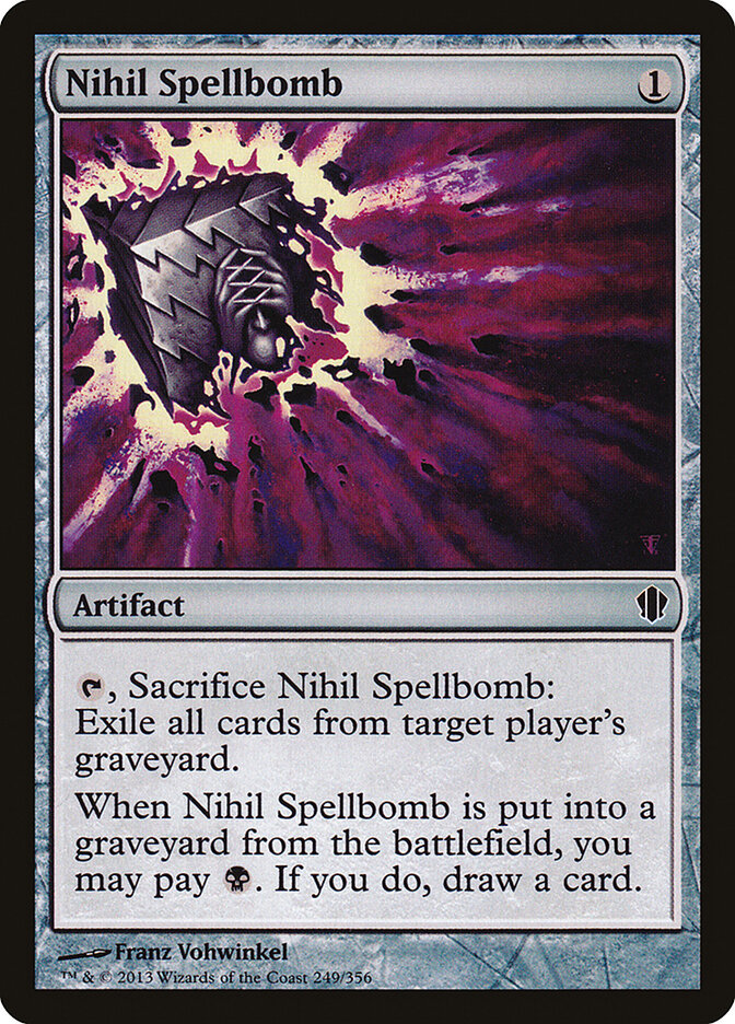 Nihil Spellbomb — Commander 2013 249/356
