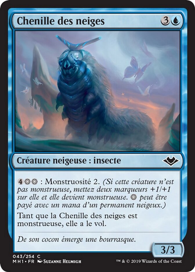 Chenille des neiges — Modern Horizons 43/255