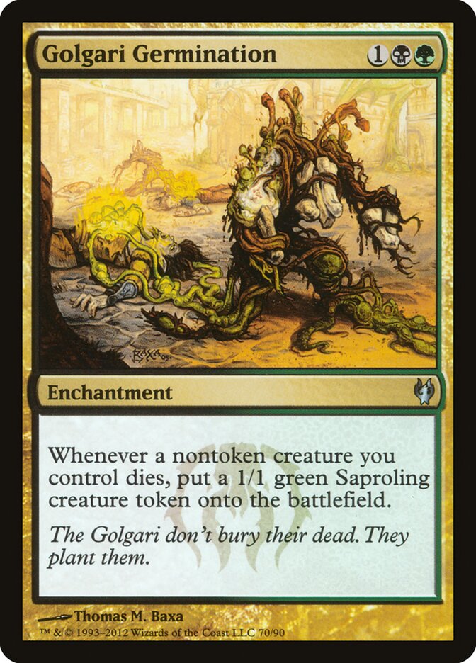 Golgari Germination — Duel Decks: Izzet vs. Golgari 70/90