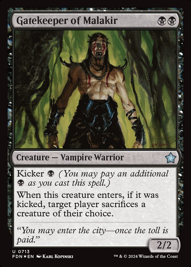 Gatekeeper of Malakir — Foundations 713/771
