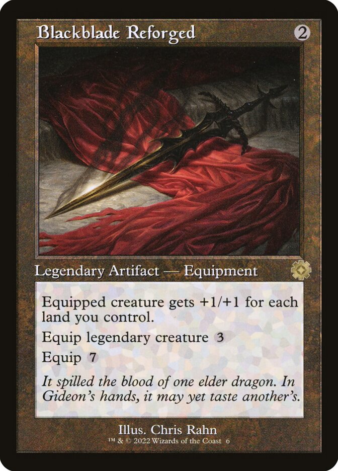 Lamenoire reforgée — The Brothers' War Retro Artifacts 6/189