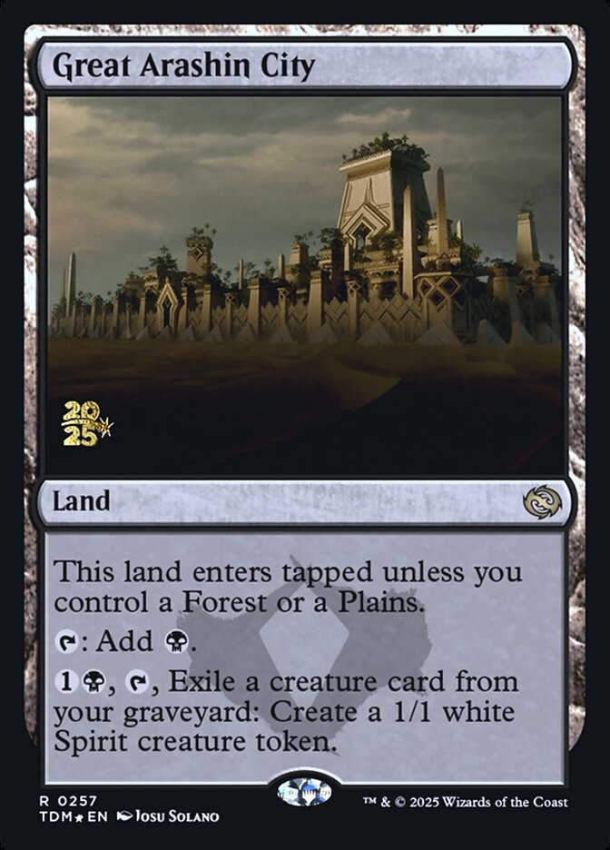 Great Arashin City — Tarkir: Dragonstorm Promos 257s/160