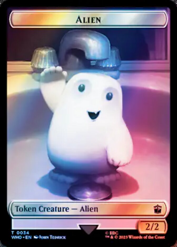 Alien — Doctor Who Tokens 34/64