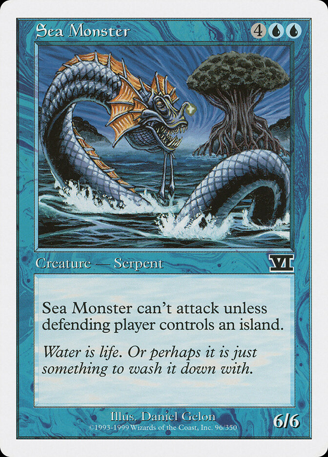 Sea Monster — Classic Sixth Edition 96/351