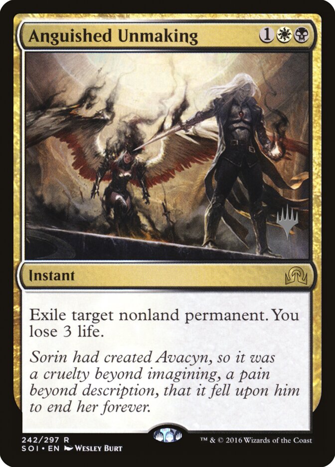 Anguished Unmaking — Shadows over Innistrad Promos 242p/89