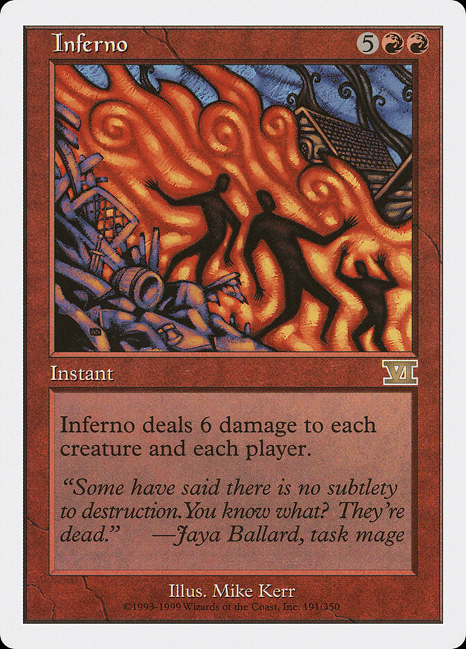 Inferno — Classic Sixth Edition 191/351