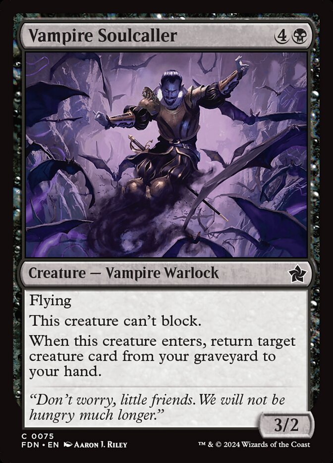 Vampire Soulcaller — Foundations 75/771